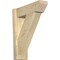 Ekena Millwork Traditional Slat Rough Sawn Outlooker, Douglas Fir, 6"W x 18"D x 22"H OUT06X18X22TRA06RDF - alternate 1